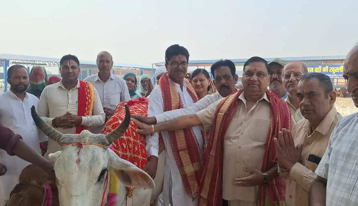 Gopashtami festival celebrated with great pomp in Kelaniya Nandishala of Sirsa