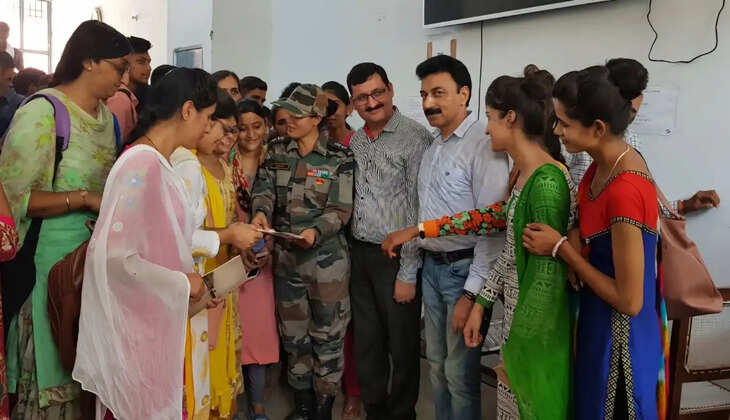Operation Sindoor: Army officer Sofia Qureshi inspired students of Government National College, Sirsa to join the army