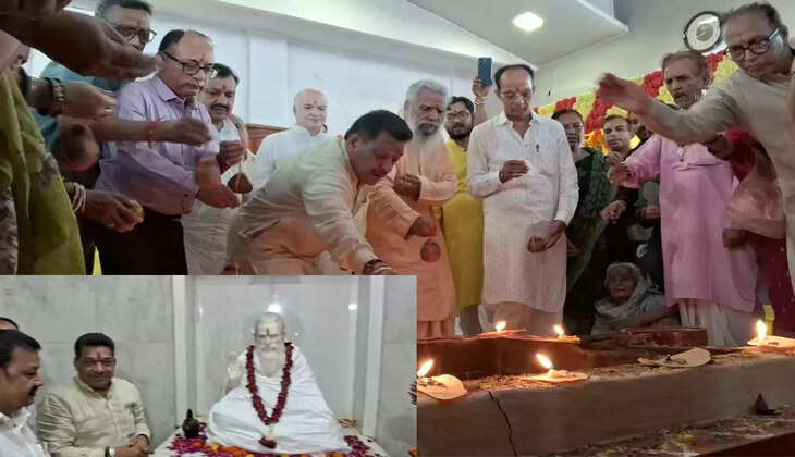 On the birth anniversary of Shri Baba Bihari Ji, Gobind Kanda paid his obeisance at his Samadhi, Baba Bihari Ji promoted brotherhood: Kanda