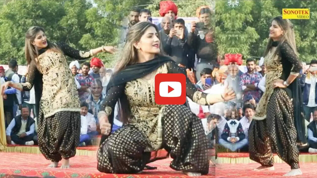 Sapna Chaudhary: सपना चौधरी का डांस देख पीछे मंडराने लगे ताऊ, स्टेज पर आकर कर दिया ऐसा काम, देखते रह गए लोग