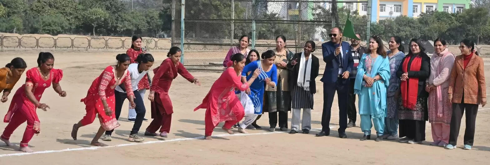 SIRSA district level sports competition organised by Women and Child Development Department, these were the results of various competitions
