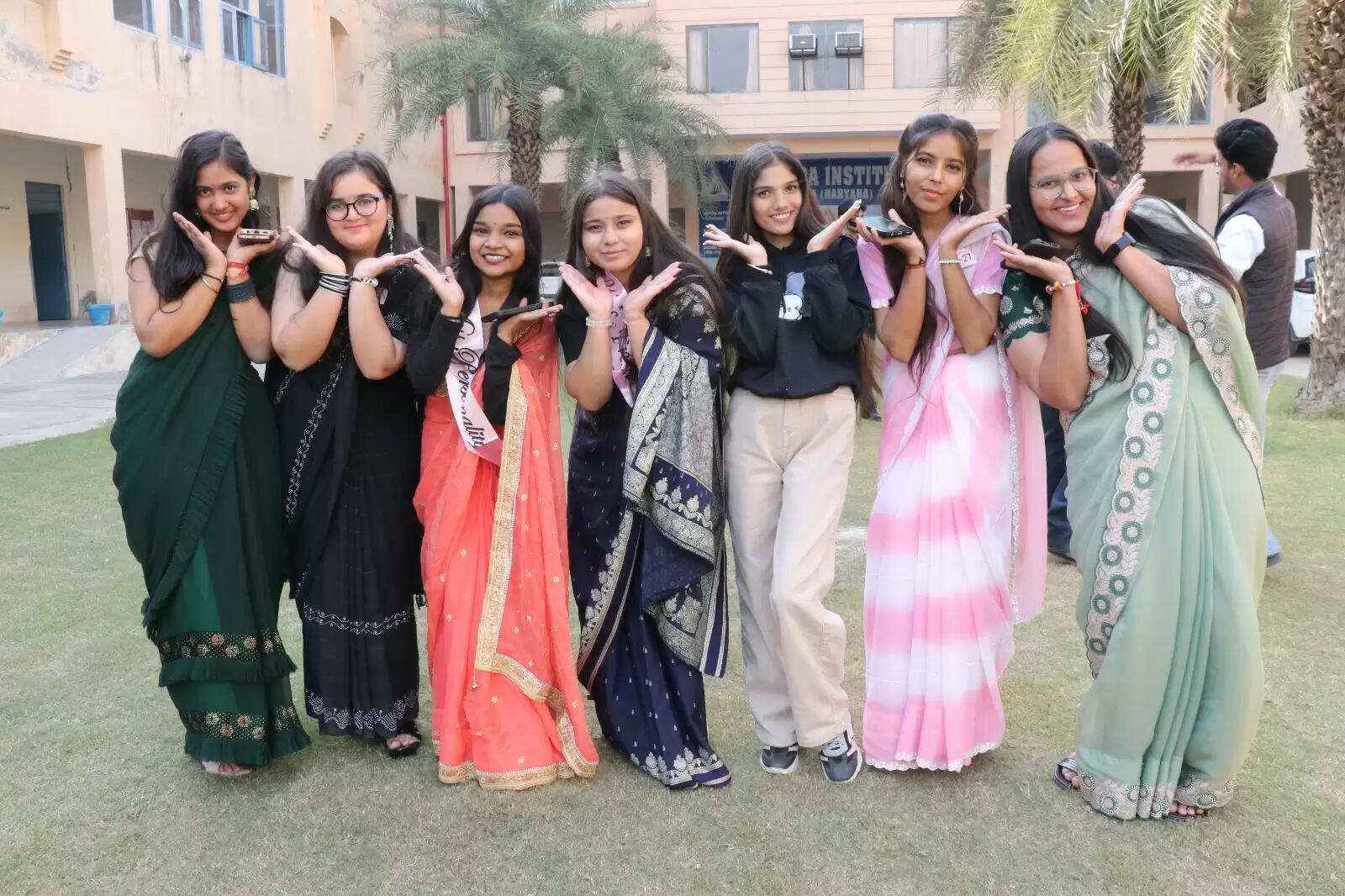 Sanjana was crowned Miss Fresher, Robin was crowned Mr. Fresher, fresher party held at Rajendra Institute of Technology and Sciences