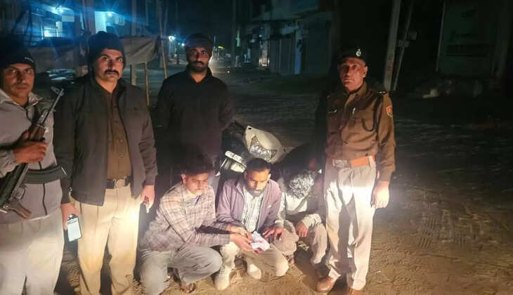 Sirsa Police takes swift action against heroin smugglers in Operation Hotspot Domination, heroin worth lakhs of rupees recovered, four youths arrested