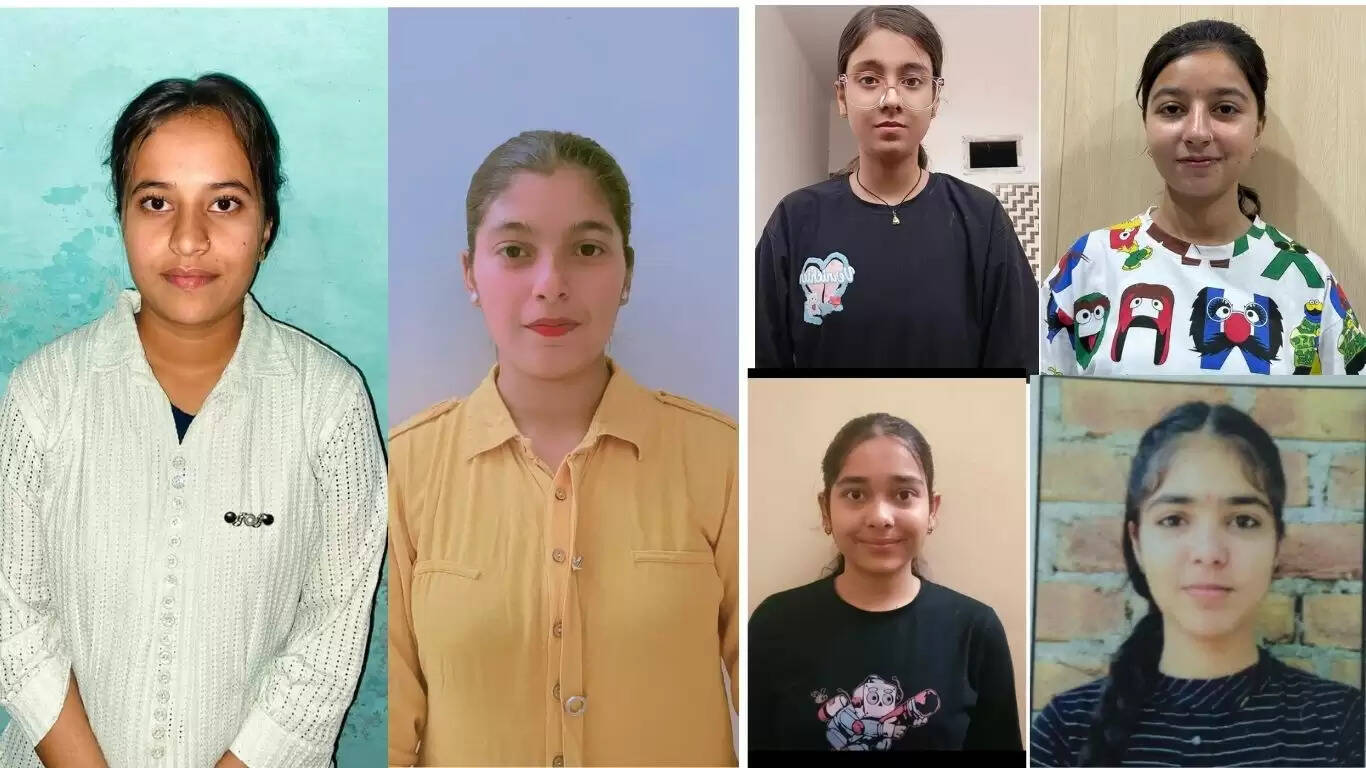 The result of class 12th examination of Jain School of Sirsa was 100%, these students achieved merit