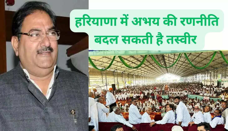 हरियाणा में 30 सीटों पर इनेलो की सीधी टक्कर, अभय की रणनीति बदल सकती है तस्वीर 