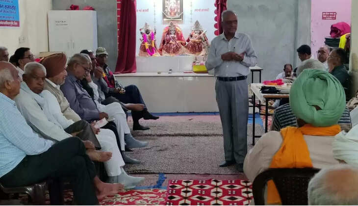 वरिष्ठ पेंशनर सम्मान समारोह को लेकर बैठक में बनाई रणनीति