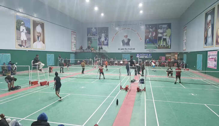  Exciting matches took place on the second day of MAGA badminton tournament in Santnagar village