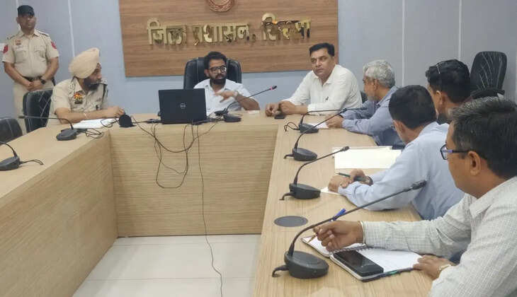  सिरसा में मॉक ड्रिल को लेकर अधिकारियों ने किया मंथन