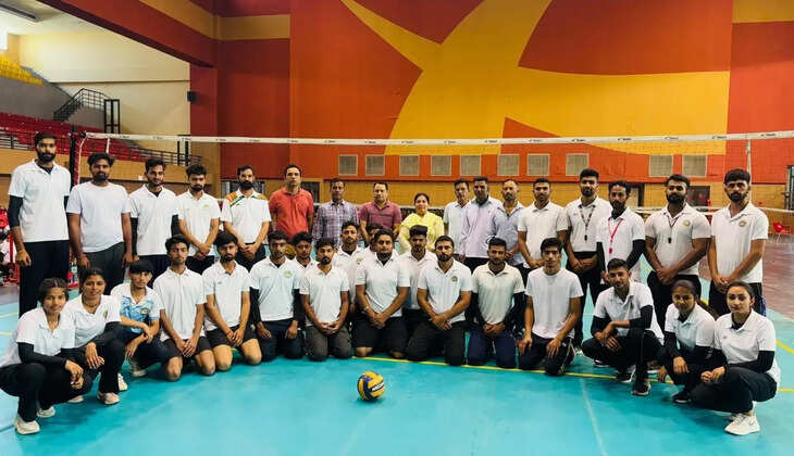 Volleyball competition organized at CDLU Sirsa to commemorate 300th Ahilya Bai Holkar Jayanti