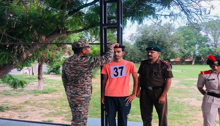  एनसीसी में ऐसे होता है चयन,जेसीडी मेमोरियल कॉलेज में एनसीसी कैडेट भर्ती शिविर का आयोजन