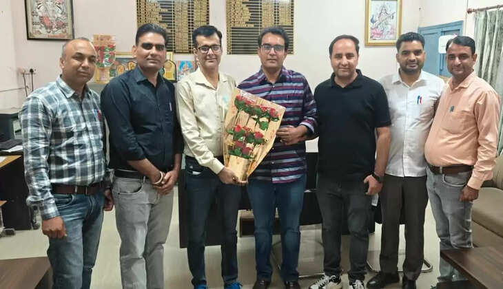  Dr. Priyadarshan assumed the charge of District Mathematics Specialist, mathematical activities in the district will get new energy