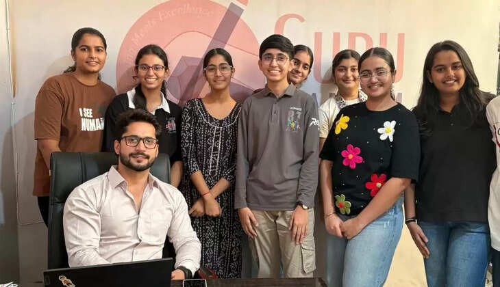  Bhavna of Sirsa created history, the only girl from the district selected in NDA 2025, Gurukalam Institute honored the student