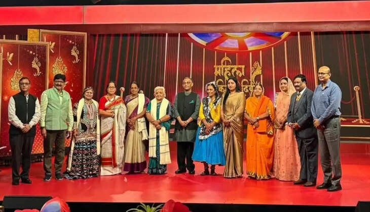 Vimala Sinwar of SIRSA received DD Kisan Samman in Delhi, 7 women of the country were invited to the program