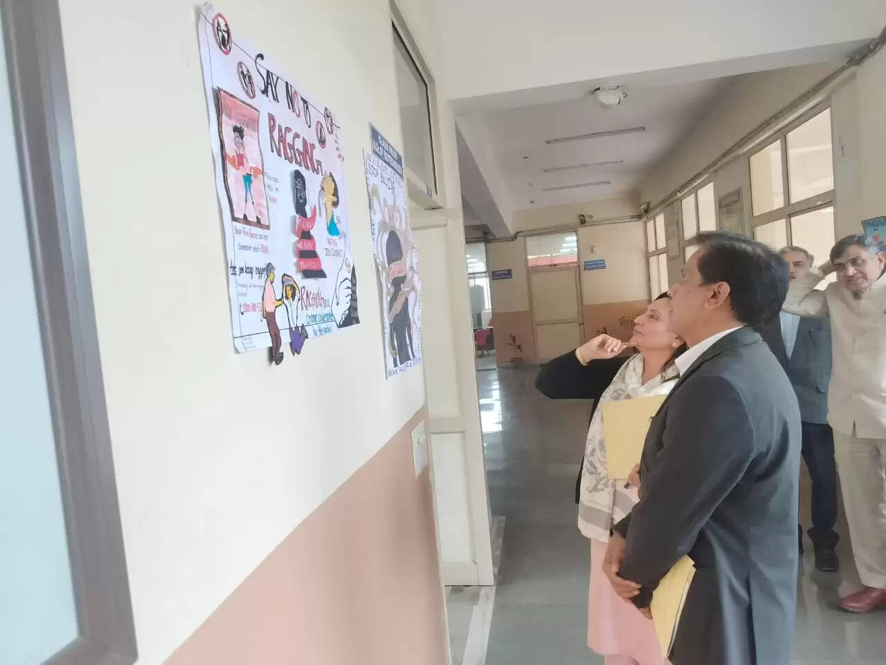 Competition on Anti Ragging organised by Awareness Activities Club of Department of Biotechnology at CDLU SIRSA
