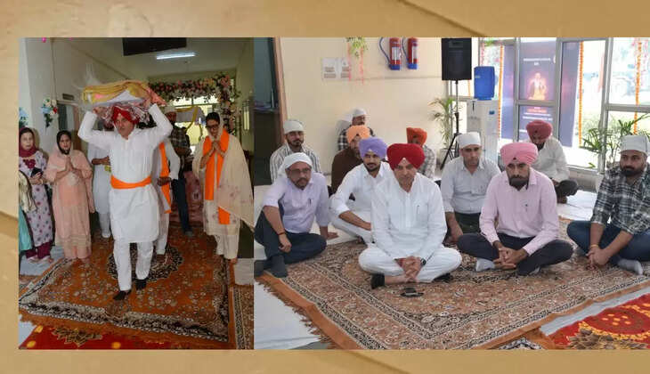 JCD Institute of Business Management organised Shri Sukhmani Sahib Path on the occasion of Prakash Parv of Guru Nanak Dev Ji