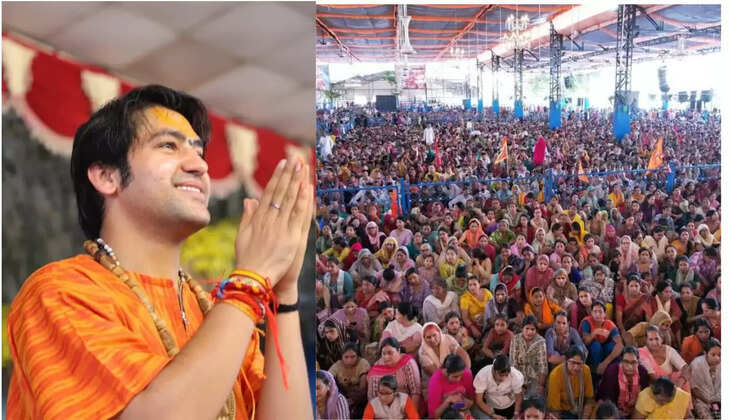  सिरसा ताराबाबा कुटिया में श्री बागेश्वर धाम सरकार का लगा दिव्य दरबार,  लगातार 12 घंटे चली कथा