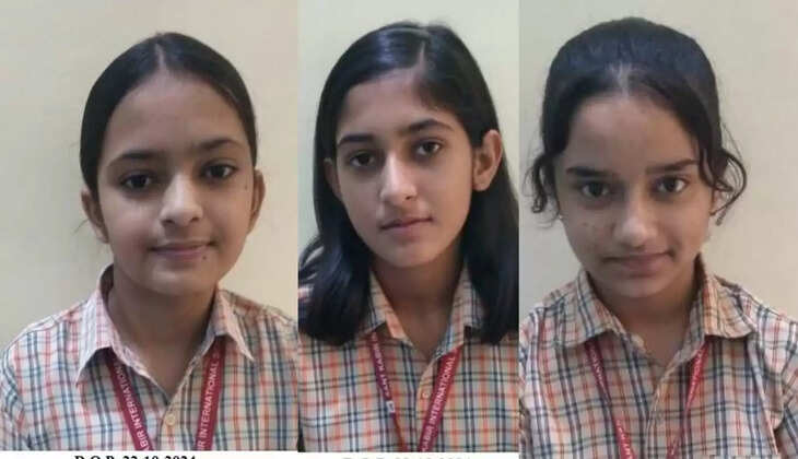 Students of Sant Kabir International School of Chaupata hoisted the flag in class 10th, more than 50 students achieved merit