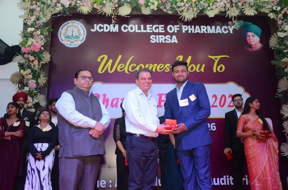 JCD Pharmacy College Sirsa organised fresher's party Pharma Fiesta
