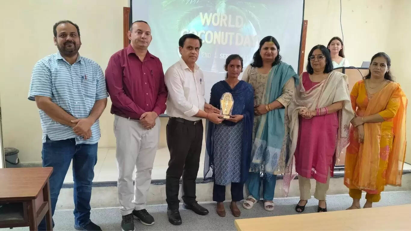 World Coconut Day. World Coconut Day celebrated at CDLU with creativity and awareness