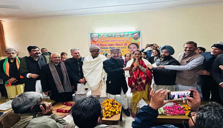  - नवनियुक्त जिलाध्यक्ष पहुंची सिरसा पत्रकारों से रू-ब-रू हुई