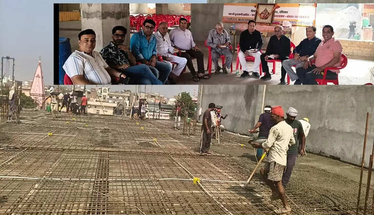 Lenter laid on the first floor of Shri Aroravansh Seva Sadan, langar of bread-pakoras and jalebi was organised