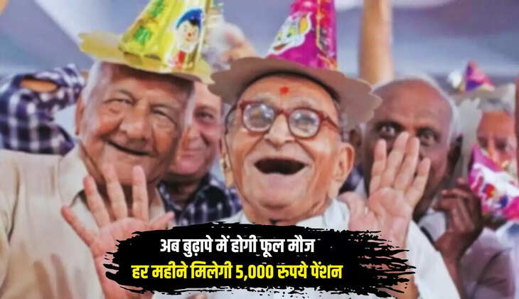  Pension Scheme: अब बुढ़ापे में होगी फूल मौज, हर महीने मिलेगी 5,000 रुपये पेंशन, जानें डिटेल