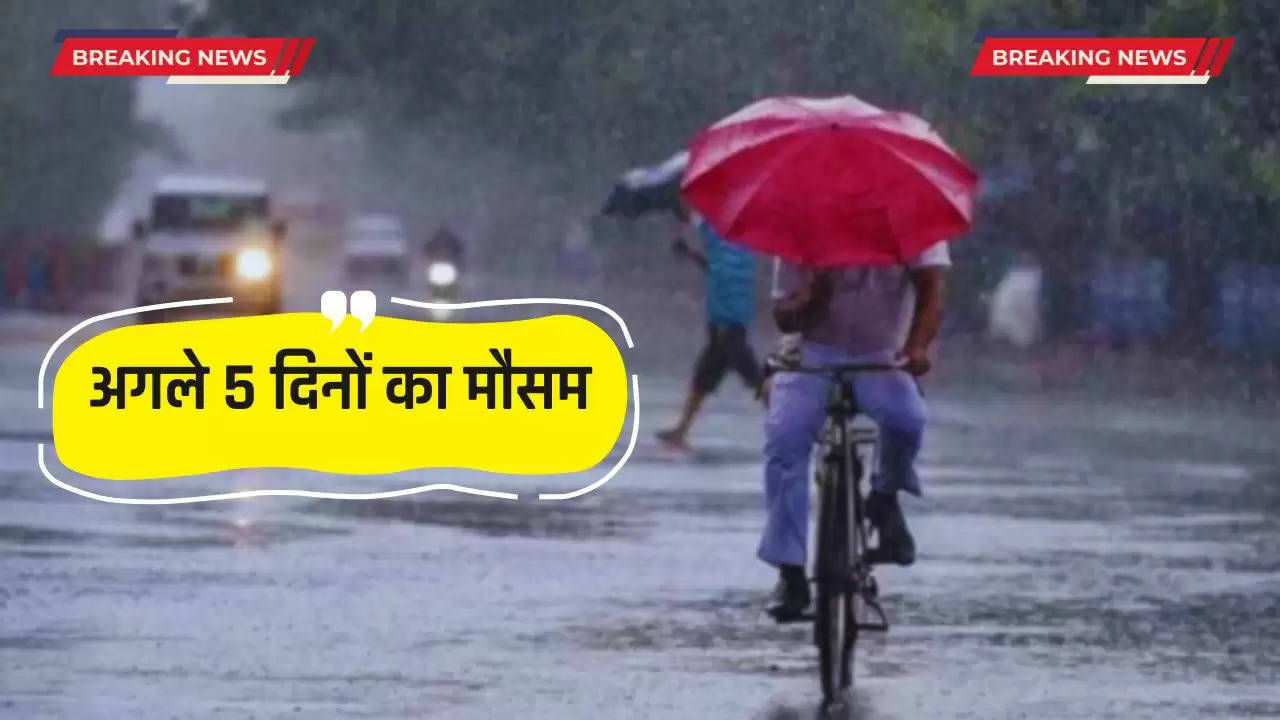  Haryana Weather Alert: हरियाणा के कई जिलों में होगी झमाझम बारिश, देखें अगले 5 दिन का मौसम का हाल 