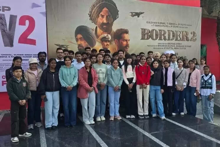 CDLU SIRSA students watched the movie 'Border 2' at Oham Cine Garden