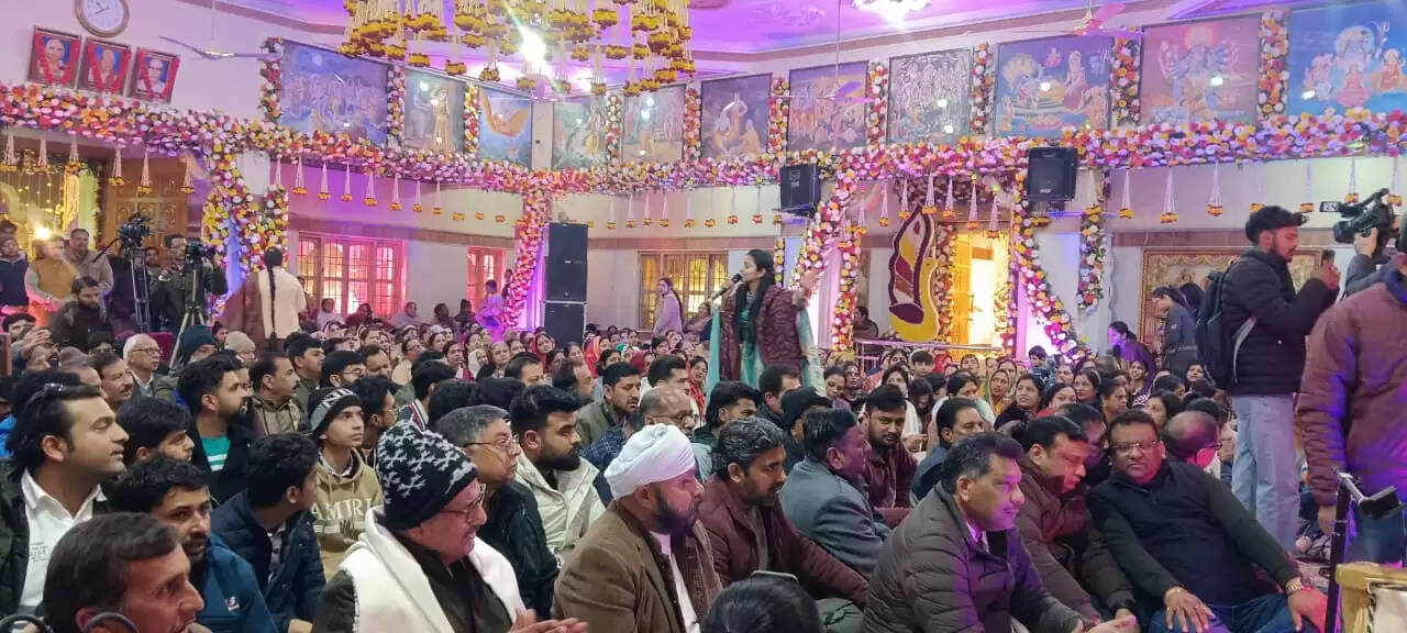 I chant your name on the rosary of my breaths… Shyam devotees danced to the hymn, Baba Shyam's fair was held at Khatu Shyam Dham