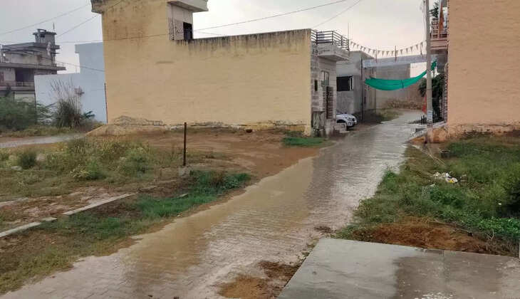 Heavy rain in the villages of Chaupata area, bad weather will remain for two days