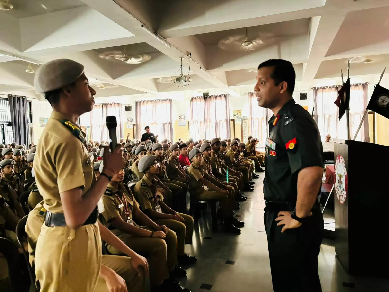   सैनिक स्कूल खारा खेड़ी में बेहतरीन सुविधाएं : कर्नल एमेया सावंत
