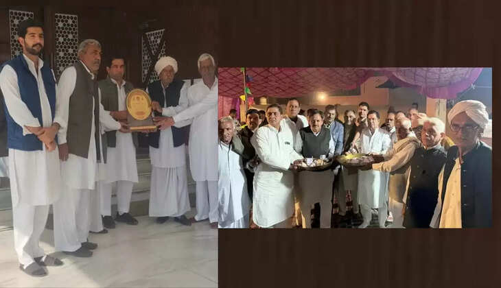 Social worker Raghubir Kadwasra was honored by the committee of Adarsh ​​Goshala Gudiya Kheda, this was the reason