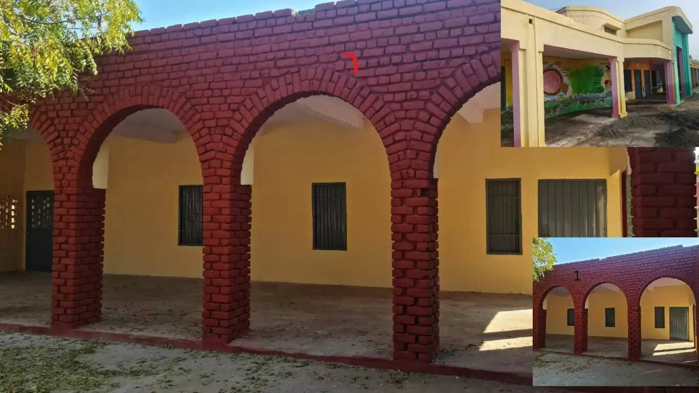 करवाया रंग रोगन, चमक गया स्कूल 