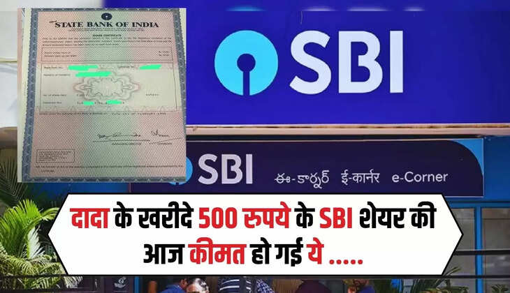  30 वर्ष पहले दादा ने खरीदे थे 500 रुपये के SBI शेयर, आज उनकी कीमत सुनकर दंग रह जाएंगे आप 