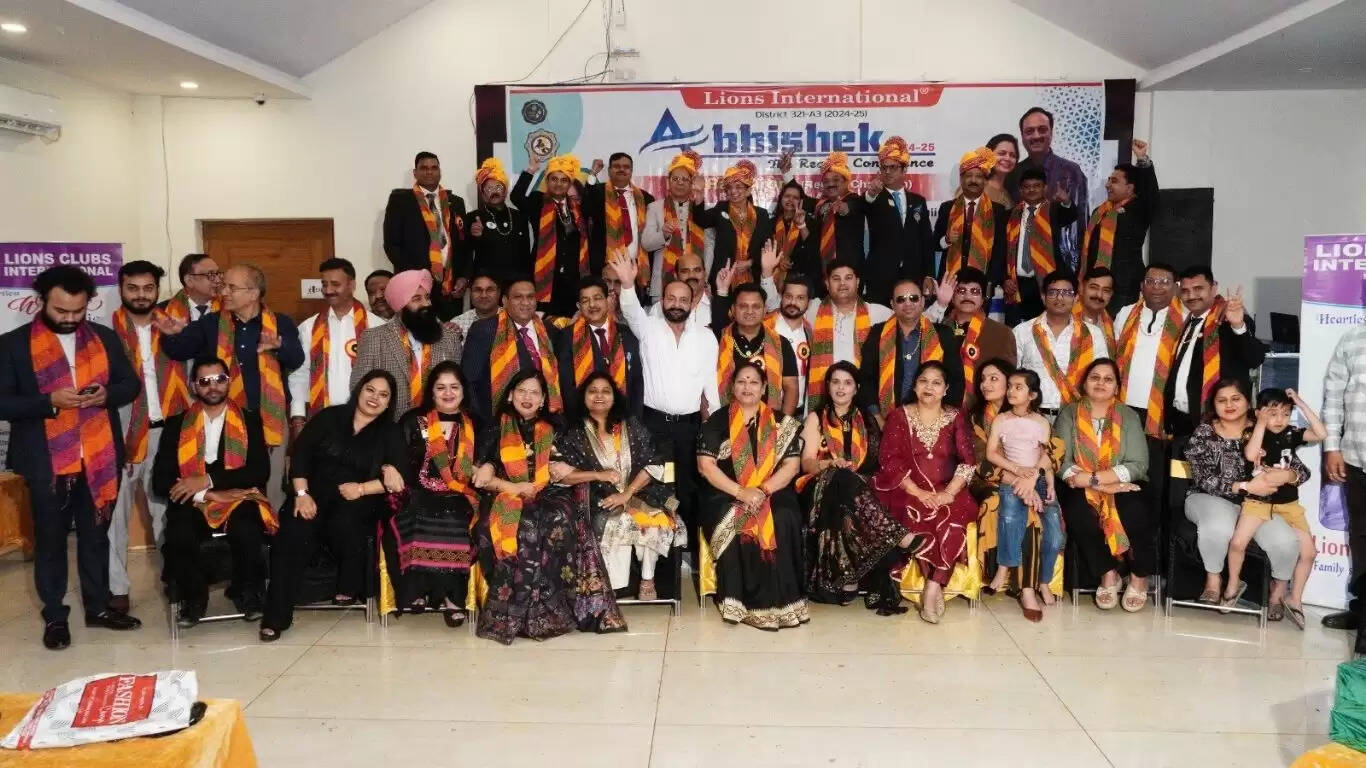 Abhishek 2024-25 Region Conference was successfully organized, conference was held under the leadership of Lion Ravi Arora