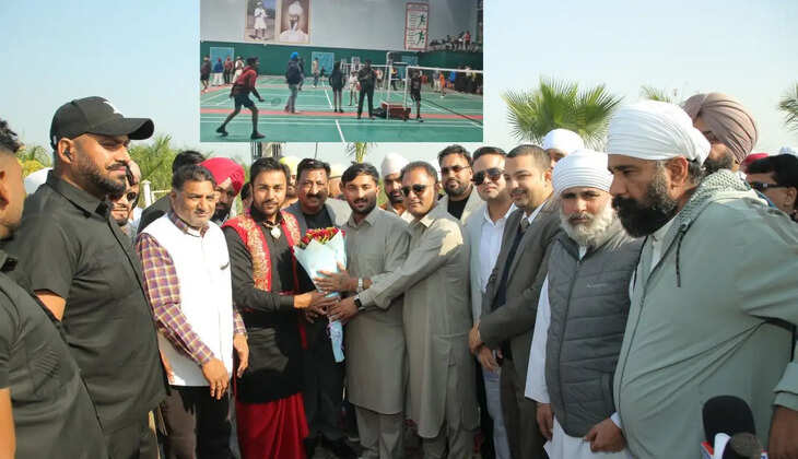 5th MAGA Badminton Tournament started in Santnagar village of Sirsa district, the efforts of the Trust to save the youth from drugs are commendable