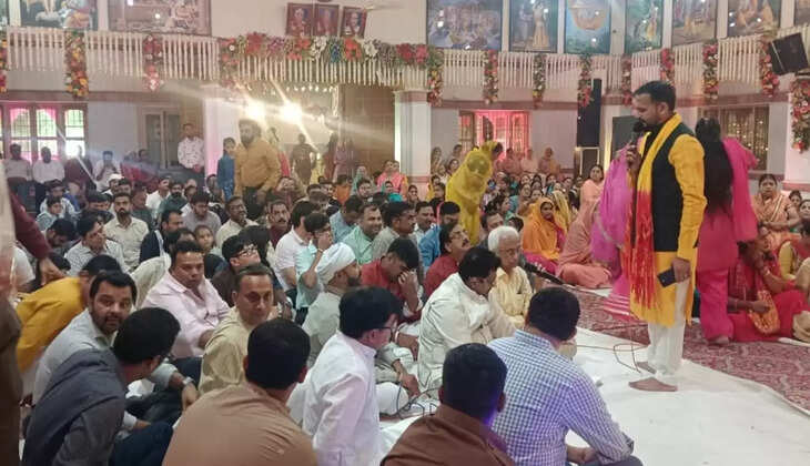 Shyam Baba's birth anniversary celebrated with reverence and devotion at Khatu Shyam Dham Sirsa