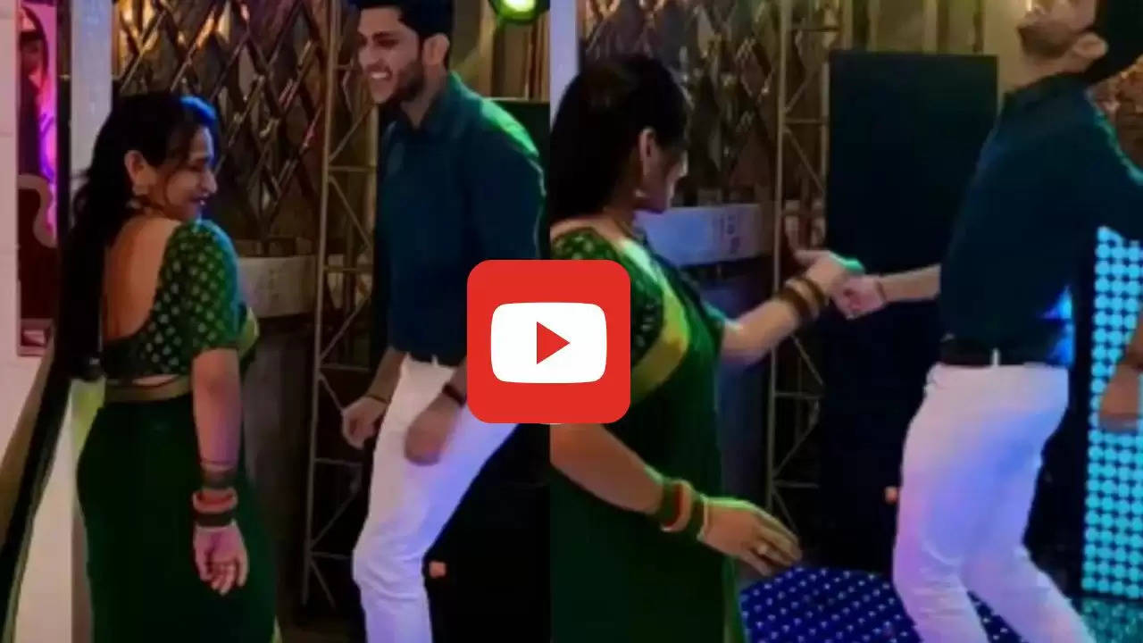 Devar Bhabhi Dance Video : देशी भाभी ने देवर के साथ लगाए जबरदस्त ठुमके,  डांस देख मेहमानों