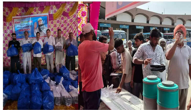 Dera Sacha Sauda made arrangements for food and cold drinking water during the CET exam