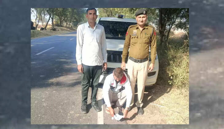 A youth from village Gigorani in Nathusari Chaupata area was arrested with an illegal 32 bore pistol