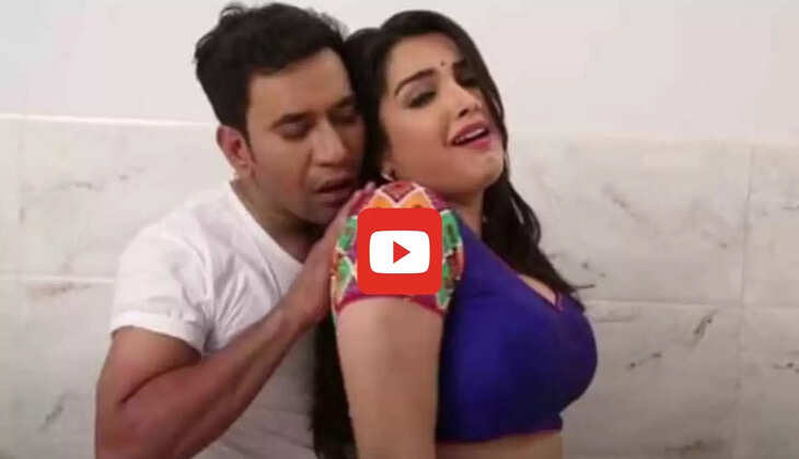  Bhojpuri Romantic Song: बाथरूम में शुरु हुआ आम्रपाली और निरहुआ का जबरदस्त रोमांस, वीडियो देख दर्शक हुए पानी- पानी 