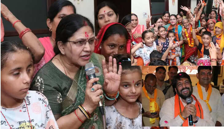  सरस्वती कांडा की अपील, दबाव में आकर नहीं सिरसा के विकास को दें वोट, बोली बड़े अंतर से होगी गोपाल कांडा की जीत