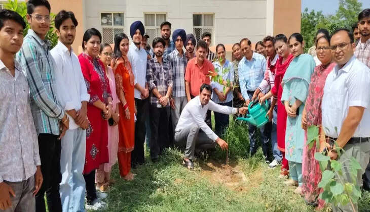 Tree plantation programme organized at USGS, CDLU