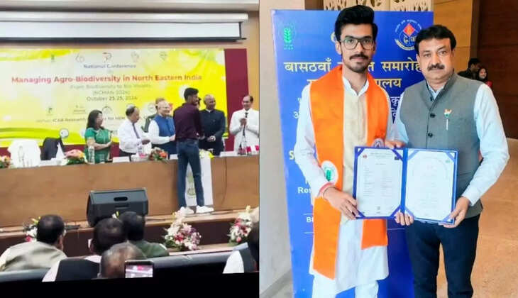 Dr. Kunal of Haryana received the country's highest Dr. KL Mehra Award in Shillong