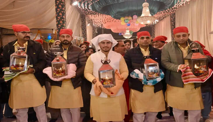 5 देवियों की ज्योति के उपलक्ष्य में करवाया गया जागरण