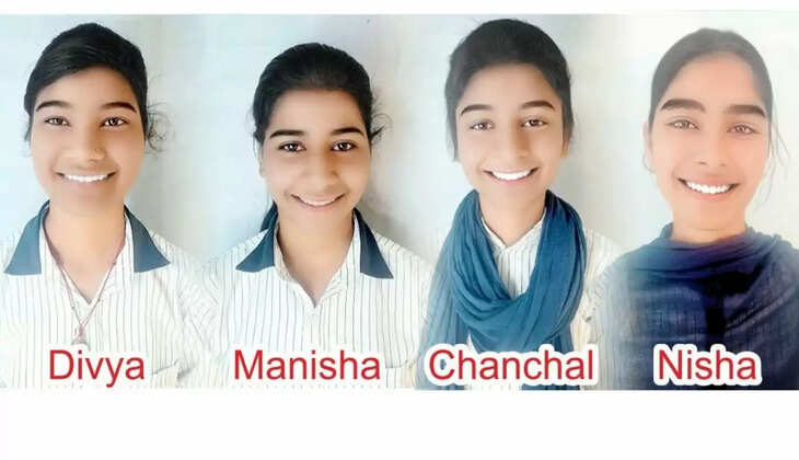 14 students from Government High School of village Rupana Ganja achieved merit