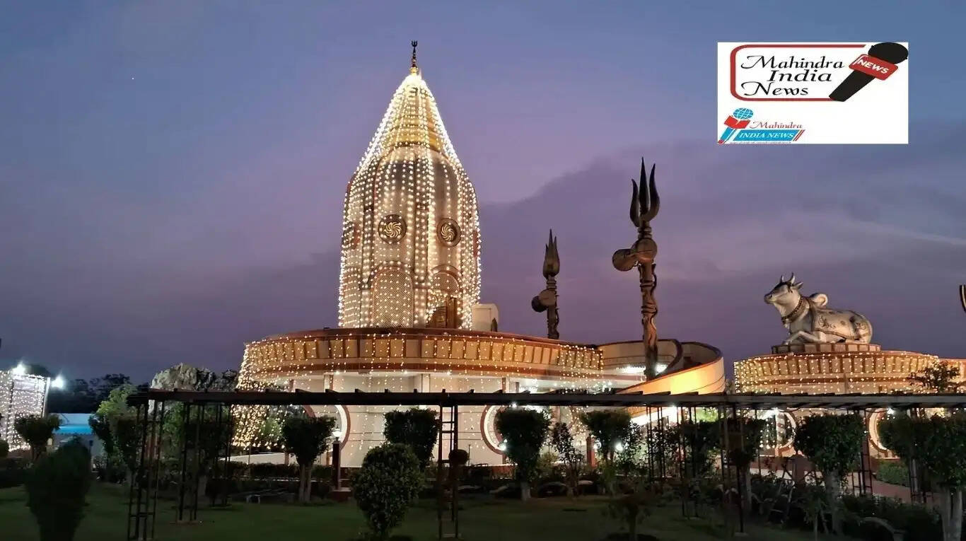 A grand event will be held today at Shri Baba Tara Ji Kutia on the occasion of Sawan Shivratri, featuring a special sky show based on Lord Shiva using 500 drones