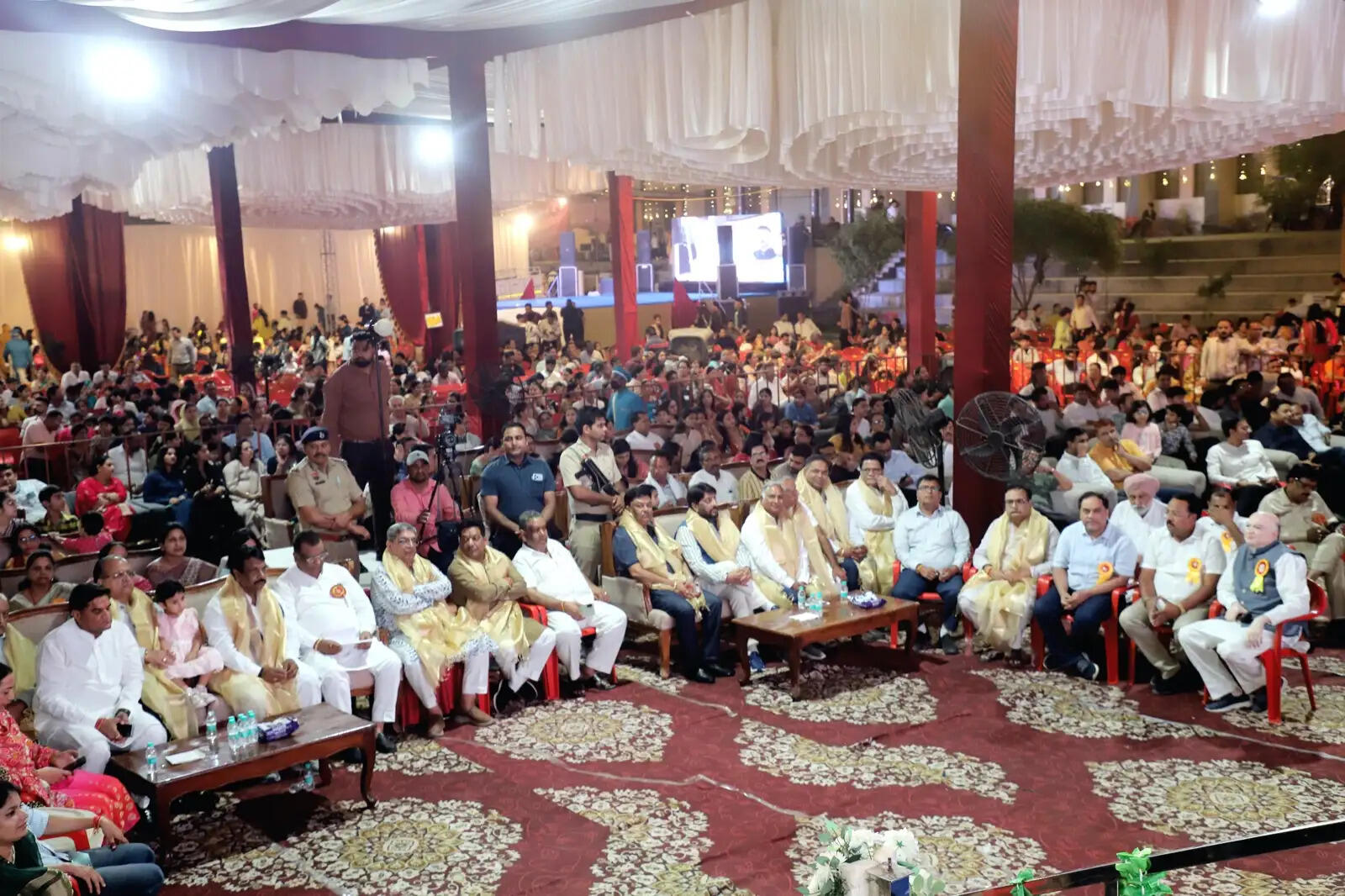 Grand celebration on Maharaja Agrasen Jayanti; former minister and HLP supremo Gopal Kanda to personally donate ₹5 crore for a heart hospital