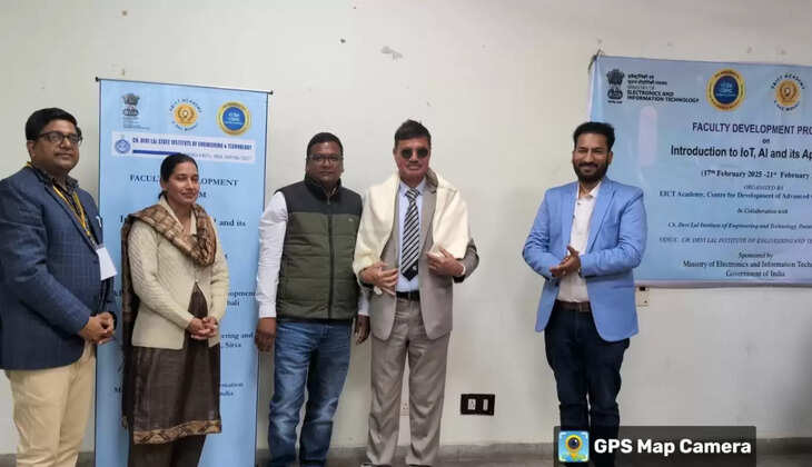 Five-day faculty development program concluded at Chaudhary Devi Lal State Engineering and Technology Institute located at village Panniwala Mota