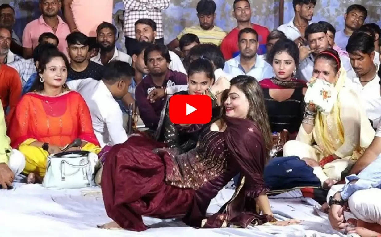 Haryanvi Dance Video: हल्के भूरे सूट में इस लड़की ने लगाए झटके, ताऊ भी डांस देखकर हुए जवान